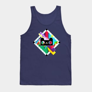 Diamond Cat Doodle 333 Tank Top